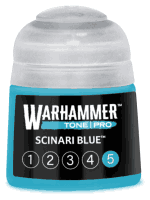 Základní barva Warhammer Tone Pro (Scinari Blue 5) - světle modrá