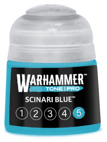 Základní barva Warhammer Tone Pro (Scinari Blue 5) - světle modrá