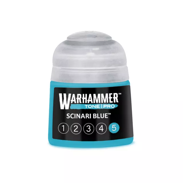 Základní barva Warhammer Tone Pro (Scinari Blue 5) - světle modrá - Warhammer Colour