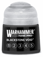 Základní barva Warhammer Tone Pro (Blackstone Void 1) - světle šedá