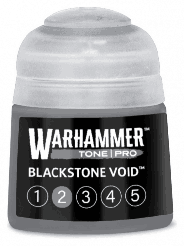Základní barva Warhammer Tone Pro (Blackstone Void 2) - světle šedá