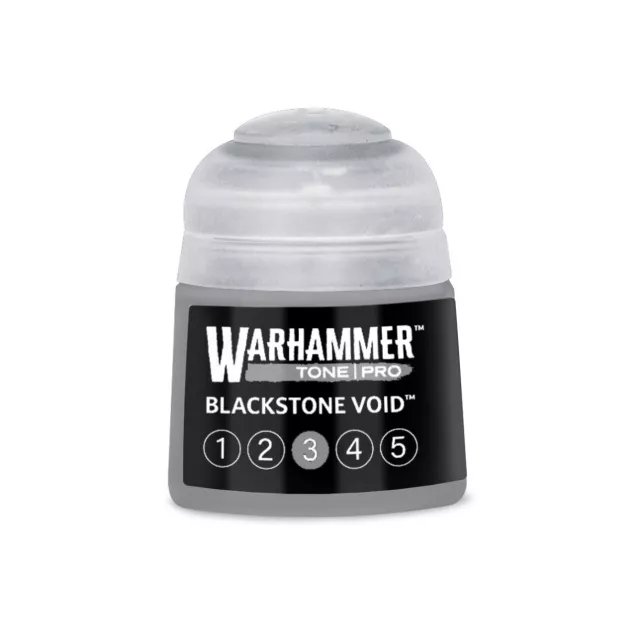Základní barva Warhammer Tone Pro (Blackstone Void 3) - světle šedá - Warhammer Colour