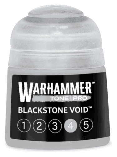 Základní barva Warhammer Tone Pro (Blackstone Void 4) - světle šedá