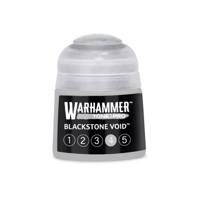 Základní barva Warhammer Tone Pro (Blackstone Void 4) - světle šedá - Warhammer Colour
