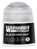 Základní barva Warhammer Tone Pro (Blackstone Void 5) - světle šedá