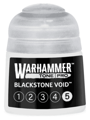 Základní barva Warhammer Tone Pro (Blackstone Void 5) - světle šedá