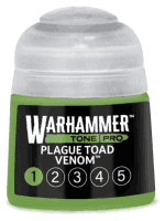 Základní barva Warhammer Tone Pro (Plague Toad Venom 1) - světle zelená