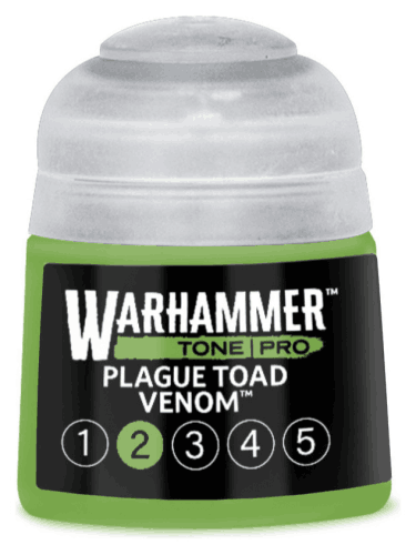 Základní barva Warhammer Tone Pro (Plague Toad Venom 2) - světle zelená