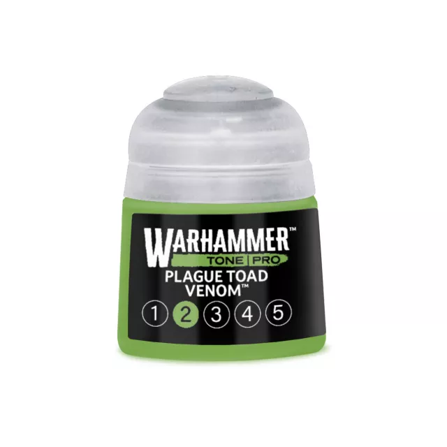 Základní barva Warhammer Tone Pro (Plague Toad Venom 2) - světle zelená - Warhammer Colour