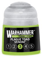 Základní barva Warhammer Tone Pro (Plague Toad Venom 3) - světle zelená