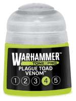 Základní barva Warhammer Tone Pro (Plague Toad Venom 4) - světle zelená