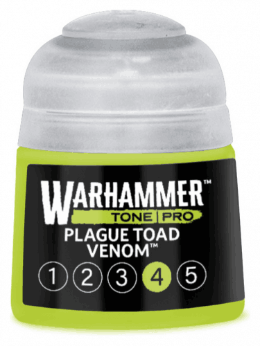 Základní barva Warhammer Tone Pro (Plague Toad Venom 4) - světle zelená