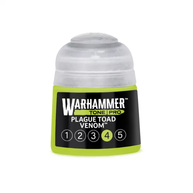 Základní barva Warhammer Tone Pro (Plague Toad Venom 4) - světle zelená - Warhammer Colour