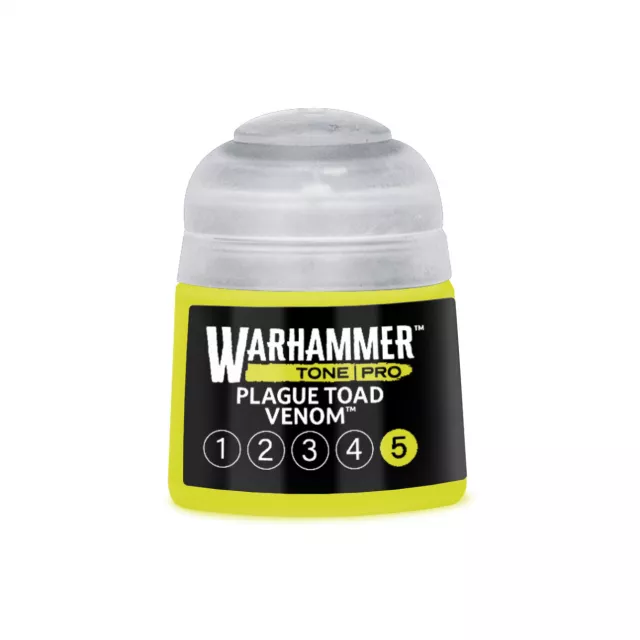 Základní barva Warhammer Tone Pro (Plague Toad Venom 5) - světle zelená - Warhammer Colour