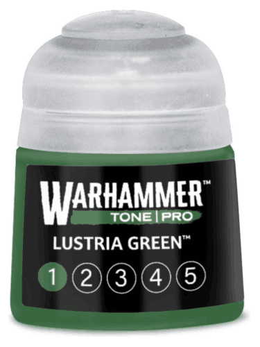 Základní barva Warhammer Tone Pro (Lustria Green 1) - sytě zelená