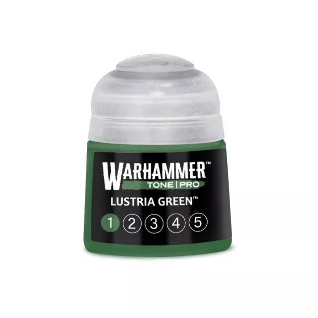 Základní barva Warhammer Tone Pro (Lustria Green 1) - sytě zelená - Warhammer Colour