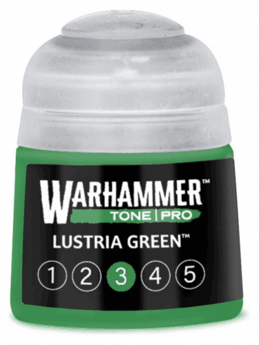 Základní barva Warhammer Tone Pro (Lustria Green 3) - sytě zelená