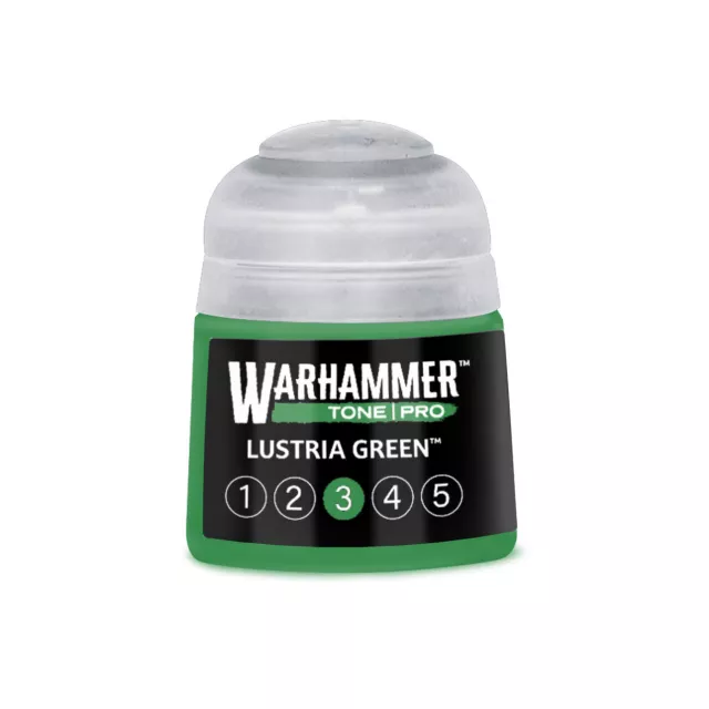 Základní barva Warhammer Tone Pro (Lustria Green 3) - sytě zelená - Warhammer Colour