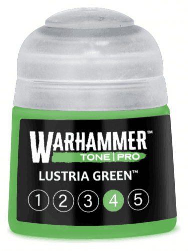 Základní barva Warhammer Tone Pro (Lustria Green 4) - sytě zelená