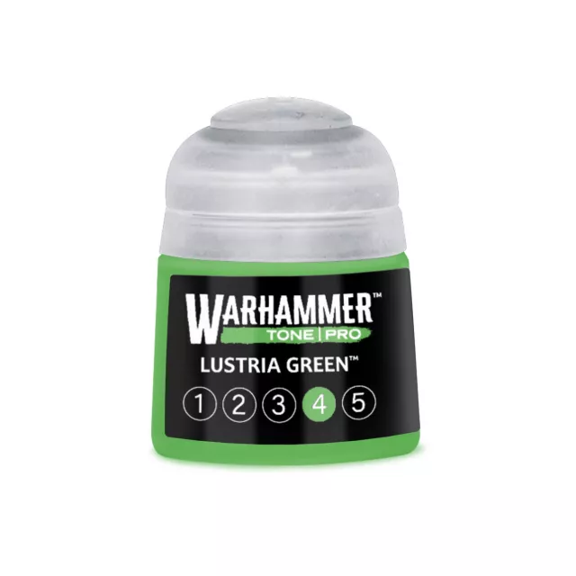 Základní barva Warhammer Tone Pro (Lustria Green 4) - sytě zelená - Warhammer Colour