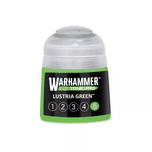 Základní barva Warhammer Tone Pro (Lustria Green 5) - sytě zelená - Warhammer Colour
