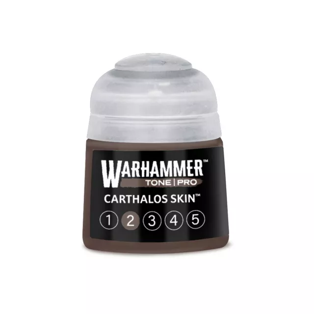 Základní barva Warhammer Tone Pro (Carthalos Skin 2) - tmavě hnědá - Warhammer Colour