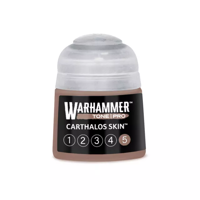 Základní barva Warhammer Tone Pro (Carthalos Skin 5) - tmavě hnědá - Warhammer Colour