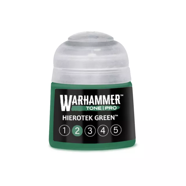 Základní barva Warhammer Tone Pro (Hierotek Green 2) - zelená - Warhammer Colour