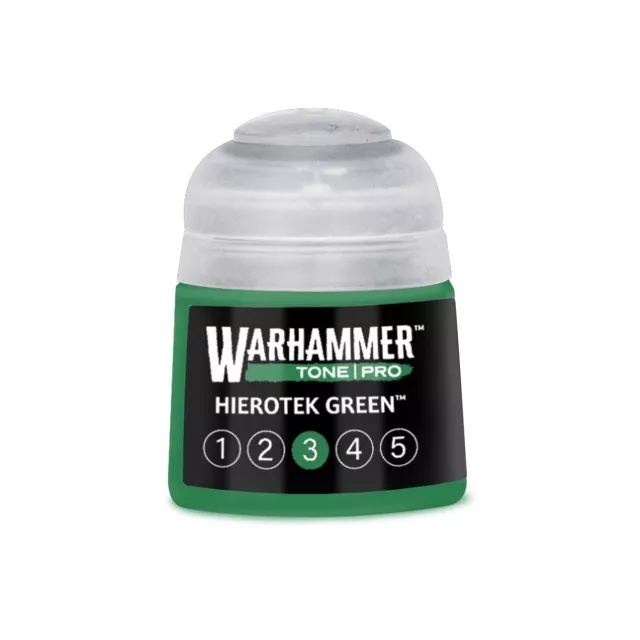 Základní barva Warhammer Tone Pro (Hierotek Green 3) - zelená - Warhammer Colour