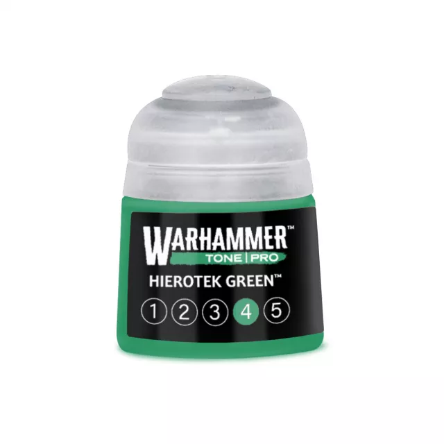 Základní barva Warhammer Tone Pro (Hierotek Green 4) - zelená - Warhammer Colour