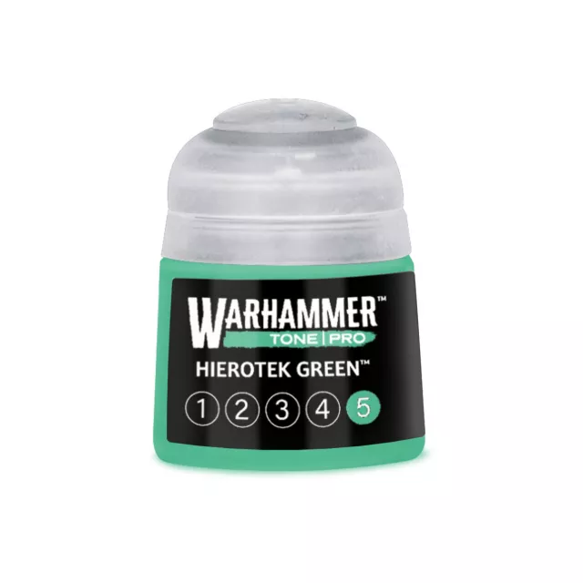 Základní barva Warhammer Tone Pro (Hierotek Green 5) - zelená - Warhammer Colour