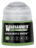 Základní barva Warhammer Tone Pro (Kruleboyz Green 1) - zelená
