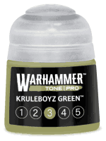 Základní barva Warhammer Tone Pro (Kruleboyz Green 3) - zelená