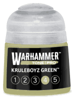 Základní barva Warhammer Tone Pro (Kruleboyz Green 4) - zelená