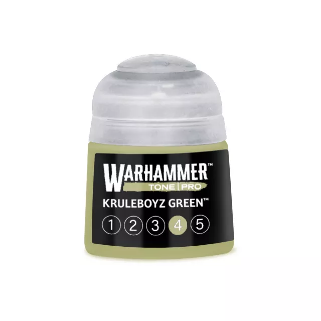 Základní barva Warhammer Tone Pro (Kruleboyz Green 4) - zelená - Warhammer Colour