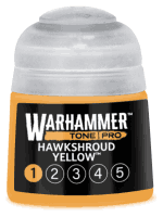Základní barva Warhammer Tone Pro (Hawkshroud Yellow 1) - žlutá