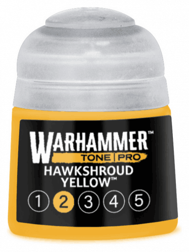 Základní barva Warhammer Tone Pro (Hawkshroud Yellow 2) - žlutá