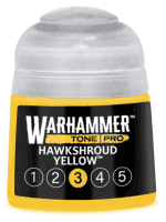 Základní barva Warhammer Tone Pro (Hawkshroud Yellow 3) - žlutá