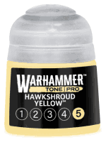 Základní barva Warhammer Tone Pro (Hawkshroud Yellow 5) - žlutá