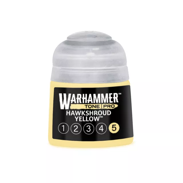 Základní barva Warhammer Tone Pro (Hawkshroud Yellow 5) - žlutá - Warhammer Colour