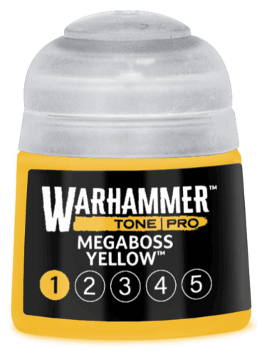 Základní barva Warhammer Tone Pro (Megaboss Yellow 1) - žlutá
