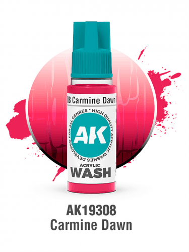 AK Wash (Carmine Dawn) - tónová barva, karmínová