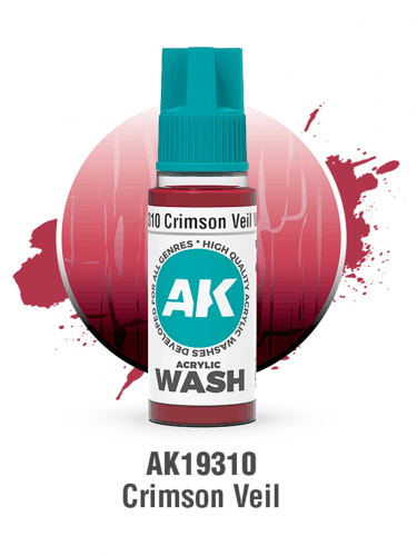 AK Wash (Crimson Veil) - tónová barva, karmínový závoj