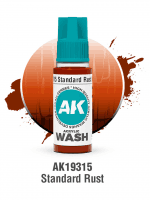 AK Wash (Standard Rust) - tónová barva, klasická rez