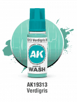 AK Wash (Verdigris) - tónová barva, měděnka