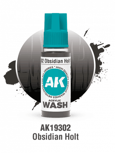 AK Wash (Obsidian Holt) - tónová barva, obsidiánová čerň