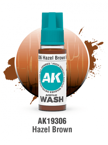 AK Wash (Hazel Brown) - tónová barva, oříškově hnědá