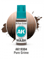 AK Wash (Pure Grime) - tónová barva, špinavá hnědo-šedá