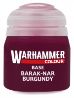 Warhammer Colour Base Paint (Barak-Nar Burgundy) - základní barva, červená