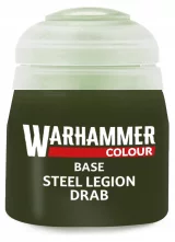 Citadel Base Paint (Steel Legion Drab) - základní barva, hnědá